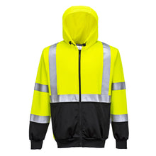 Load image into Gallery viewer, Hi-Vis Two-Tone Zipped Hoodie