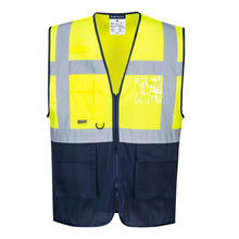 Load image into Gallery viewer, Hi-Vis Two Tone MeshAir Executive Vest