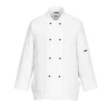 Load image into Gallery viewer, Rachel Ladies Long Sleeve Chefs Jacket