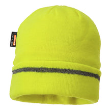 Load image into Gallery viewer, Reflective Trim Knit Hat Insulatex Lined
