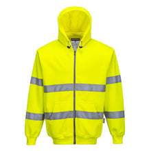 Load image into Gallery viewer, Hi-Vis Zip Front Hoodie
