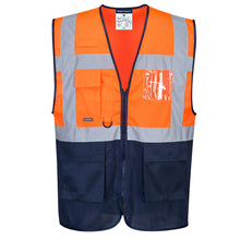 Load image into Gallery viewer, Hi-Vis Two Tone MeshAir Executive Vest
