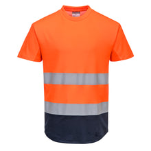 Load image into Gallery viewer, Two-Tone Mesh T-Shirt
