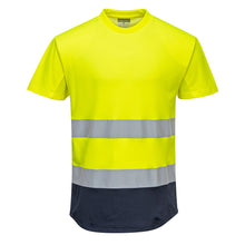 Load image into Gallery viewer, Two-Tone Mesh T-Shirt

