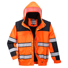 Load image into Gallery viewer, Hi-Vis Classic Bomber Jacket
