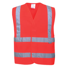 Load image into Gallery viewer, Hi-Vis Two Band &amp; Brace Vest
