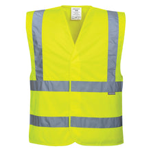 Load image into Gallery viewer, Hi-Vis Two Band &amp; Brace Vest
