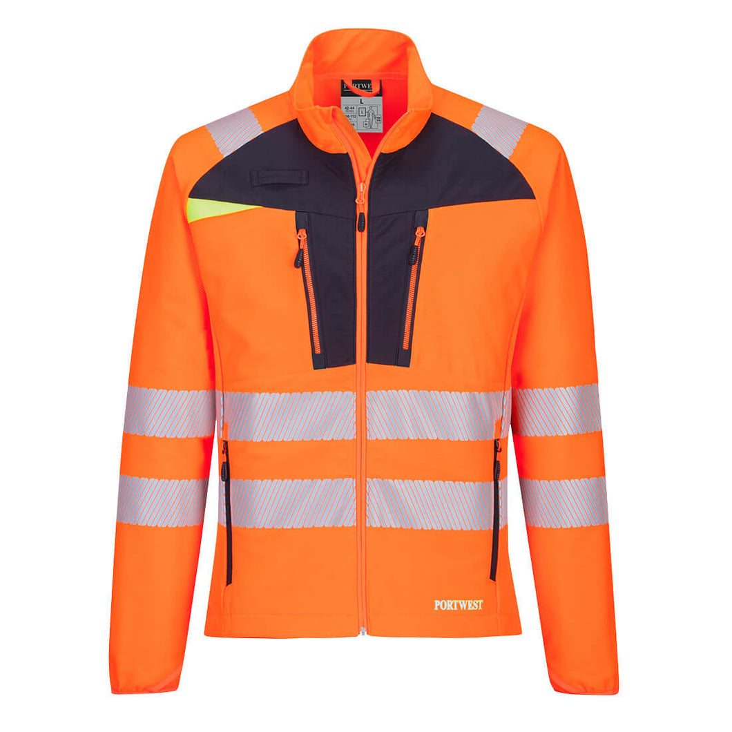DX4 Hi-Vis Zip Base Layer