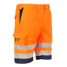 Load image into Gallery viewer, Hi-Vis Poly-cotton Shorts
